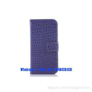 Crocodile high class PU Leather Mobile Phone Case With Card